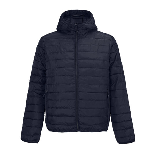 Куртка мужская STREAM HOODED 280 Т, темно-синий