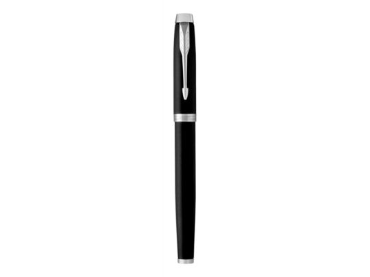 Перьевая ручка Parker IM, F, черный, серебристый